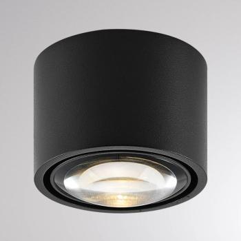 MAG MINI LED kültéri mennyezeti világítás, fekete, Ø 9 cm, CCT, dimmelhető, IP44 kép