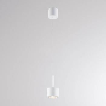 MAG MINI LED lógó világítás, fehér, Ø 9 cm, CCT, dimmelhető fényerő, fém kép