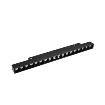 Mágneses sínrendszer lámpa MAGNA-H S2 18W 1440lm 3000K (meleg fehér) 36° 328x22x43mm 48V fekete 2102101 VITO kép