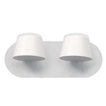 MALIA LED FALI LÁMPA 2X12W 4200K FEHÉR kép