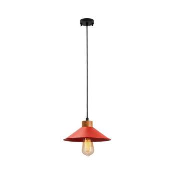 MANAVGAT kábellel függesztett csillár 1xE27/40W/230V piros/barna 795LMG1106 kép