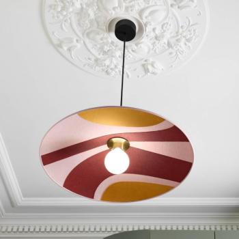 MARKET SET Sonia Laudet lógó világítás, Ø 80 cm, rózsaszín kép