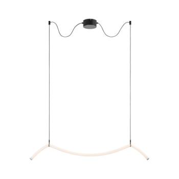 Markslöjd 108873 - Dimmelhető, kábelre szerelt MELT LED csillár LED/13W/230V fekete 108873 kép