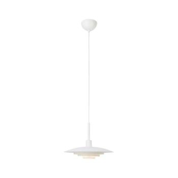 Markslöjd 108874 - PINY kábeles függőlámpa 1xE27/60W/230V, Ø 35 cm, fehér 108874 kép