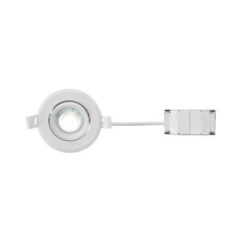 Markslöjd 108885 - LED dimmelhető fürdőszobai álmennyezeti lámpatest PLUTO LED/4,9W/230V IP44 fehér 108885 kép