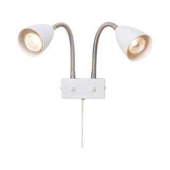 Markslöjd 108900 - CIRO fali spotlámpa 2xGU10/7W/230V fehér 108900 kép