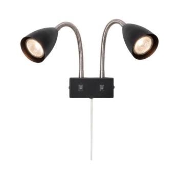 Markslöjd 108901 - Fali spotlámpa CIRO 2xGU10/7W/230V fekete 108901 kép