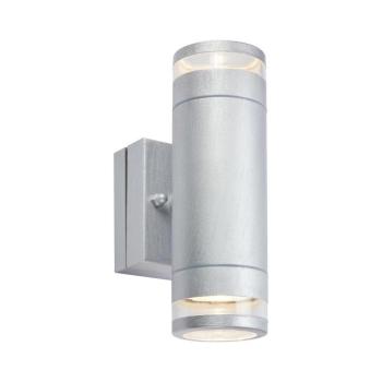 Markslöjd 109106 - LED dimmelhető kültéri fali lámpa LUNO 2xLED/4,9W/230V IP65 ezüstszínű 109106 kép