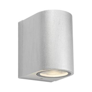 Markslöjd 109109- LED, dimmelhető kültéri fali lámpatest ALOR LED/4,9W/230V IP65 ezüst 109109 kép