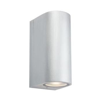 Markslöjd 109112 - Dimmelhető LED kültéri fali lámpa ALOR 2xLED/4,9W/230V IP65 ezüst 109112 kép