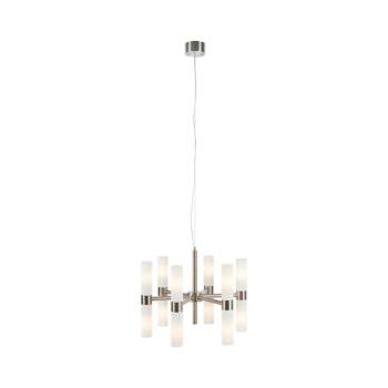 Markslöjd 109154 - ELARA kábeles függőcsillár 12xE14/40W/230V átm. 60 cm matt króm 109154 kép