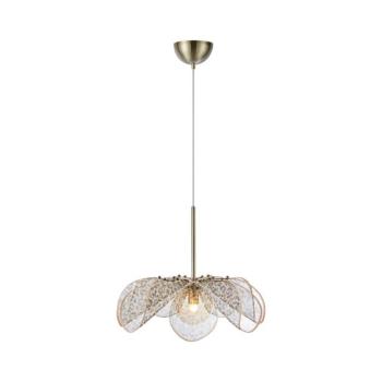 Markslöjd 109169 - STYRKA kábeles függőlámpa 1xE27/40W/230V, átmérő 63 cm, bézs 109169 kép