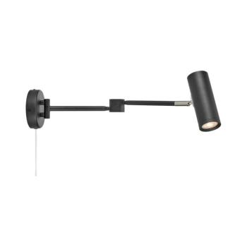 Markslöjd 109181 - LED fényerőszabályozható fali lámpa ARLO LED/4,9W/230V fekete 109181 kép