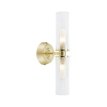 Markslöjd 109236 - Fürdőszobai fali lámpa RIMINI 2xG9/20W/230V IP44 sárgaréz 109236 kép