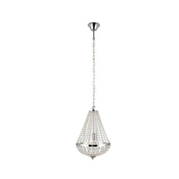 Markslöjd 104889 - Kristálycsillár láncon GRÄNSÖ 1xE27/60W/230V 104889 kép