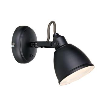 Markslöjd 105814 - Fali lámpa FJÄLLBACKA 1xE14/40W/230V fekete 105814 kép
