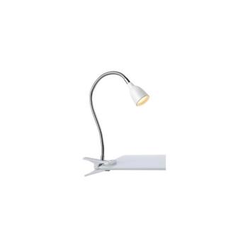 Markslöjd 106091 - LED Asztali lámpa klipsszel TULIP LED/3W/230V fehér 106091 kép