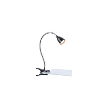 Markslöjd 106092 - LED Asztali lámpa klipsszel TULIP LED/3W/230V fekete 106092 kép