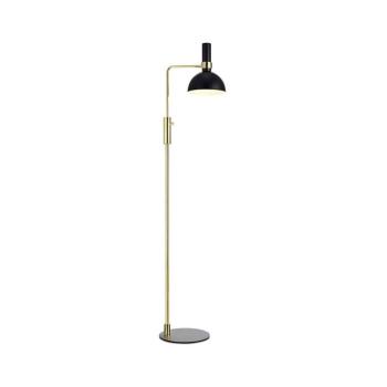 Markslöjd 106972 - Dimmelhető állólámpa LARRY 1xE27/60W/230V fekete/arany 106972 kép