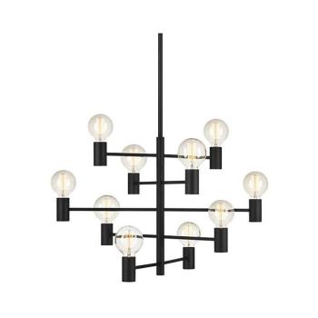 Markslöjd 107187 - Csillár rúdon PARIS 10xE27/60W/230V 107187 kép