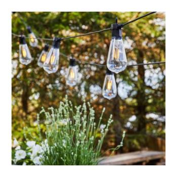 Markslöjd 107293 - LED kültéri dekorációs fényfüzér GIRLANDA GARDEN 10xLED 5,5m IP44 107293 kép