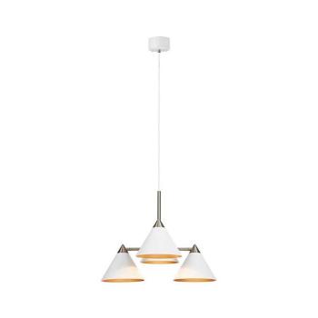Markslöjd 108077 - Csillár zsinóron KLINT 4xE14/40W/230V fehér 108077 kép