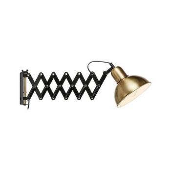 Markslöjd 108104 - Fali lámpa RIGGS 1xE27/60W/230V brass 108104 kép