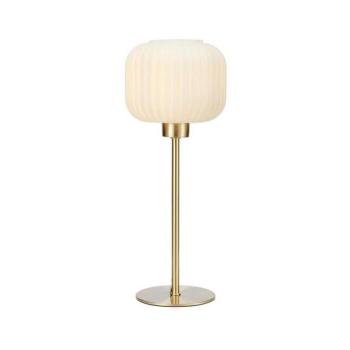 Markslöjd 108120 - Asztali lámpa SOBER 1xE27/60W/230V sárgaréz 108120 kép