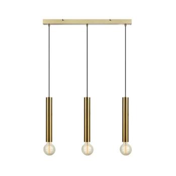 Markslöjd 108261 - Csillár zsinóron SENCILLO 3xE27/40W/230V arany 108261 kép