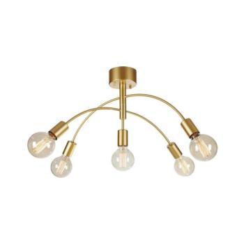 Markslöjd 108285 - Felületre szerelhető csillár CYGNUS 5xE27/40W/230V arany 108285 kép