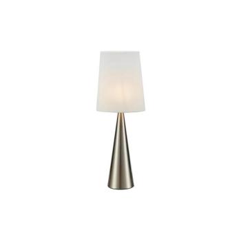 Markslöjd 108624 - Asztali lámpa CONUS 1xE14/40W/230V fehér/matt króm 108624 kép