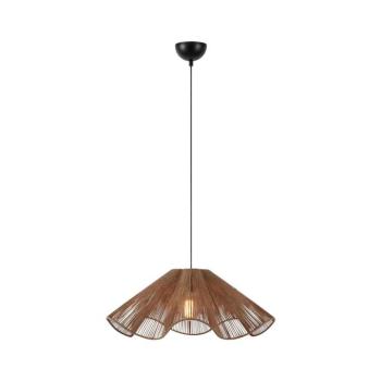 Markslöjd 108681 - Csillár zsinóron NAMI 1xE27/40W/230V barna 108681 kép