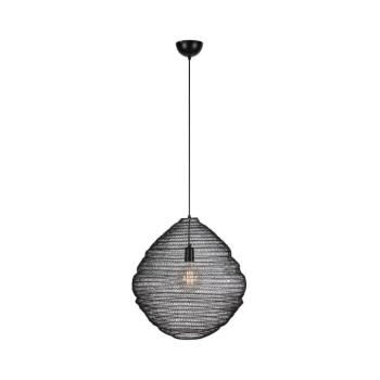 Markslöjd 108772 - Csillár zsinóron TAZZA 1xE27/40W/230V fekete 108772 kép