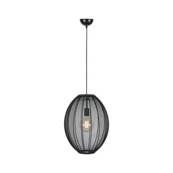 Markslöjd 108795 - Csillár zsinóron FLORENCE 1xE27/40W/230V fekete 108795 kép