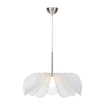 Markslöjd 108818 - Csillár zsinóron STYRKA 1xE27/40W/230V átm. 75 cm fehér 108818 kép
