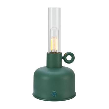Sötétzöld LED asztali lámpa (magasság 22 cm) Astrid – Markslöjd kép