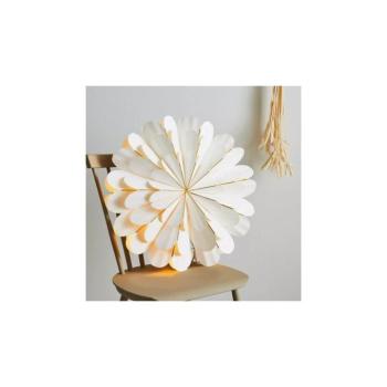 Markslöjd 705309 - Karácsonyi dekoráció MARIGOLD 1xE14/25W/230V á. 60 cm fehér 705309.00 kép