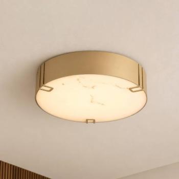 Marmo LED mennyezeti világítás, arany színű, fém, IP44, 3 000 K kép