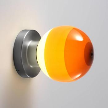 MARSET LED fali lámpa Dipping Light A2, narancssárga/szürke kép