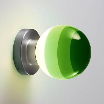 MARSET LED fali lámpa Dipping Light A2, zöld/szürke kép