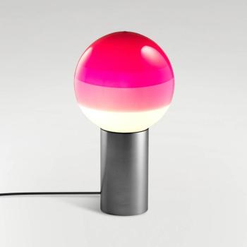 MARSET asztali lámpa Dipping Light, magasság 22 cm, rózsaszín/grafit kép