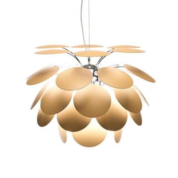 MARSET Discocó függőlámpa Ø 35 cm bézs matt kép