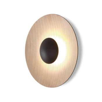 MARSET Ginger 20C LED fali lámpa, Ø20 cm, tölgy/tölgy kép