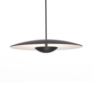 MARSET Ginger LED lógó világítás Triac Ø32 cm, wenge/fehér kép