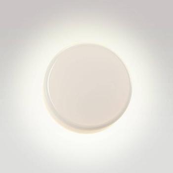 MARSET LED fali lámpa Caramel, opál, Ø 38 cm, TRIAC, üveg kép