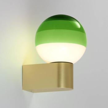 MARSET LED fali lámpa Dipping Light A1, zöld/arany kép