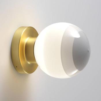 MARSET LED fali lámpa Dipping Light A2, fehér/arany kép