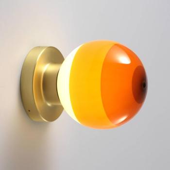 MARSET LED fali lámpa Dipping Light A2, narancssárga/arany kép