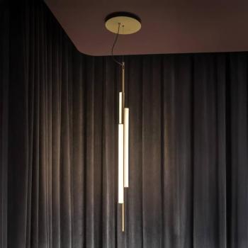 MARSET LED lógó lámpa Ambrosia 130 w/Plug-in 3000K arany színű kép