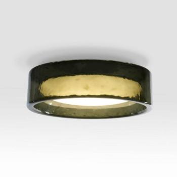 MARSET LED mennyezeti lámpa Ringo, Ø 70 cm, zöld, műanyag, CCT kép